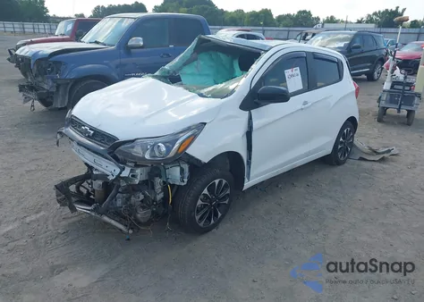 2022 Chevrolet Spark Fwd 1Lt Manual из США, поврежденный, VIN KL8CC6SA8NC023604